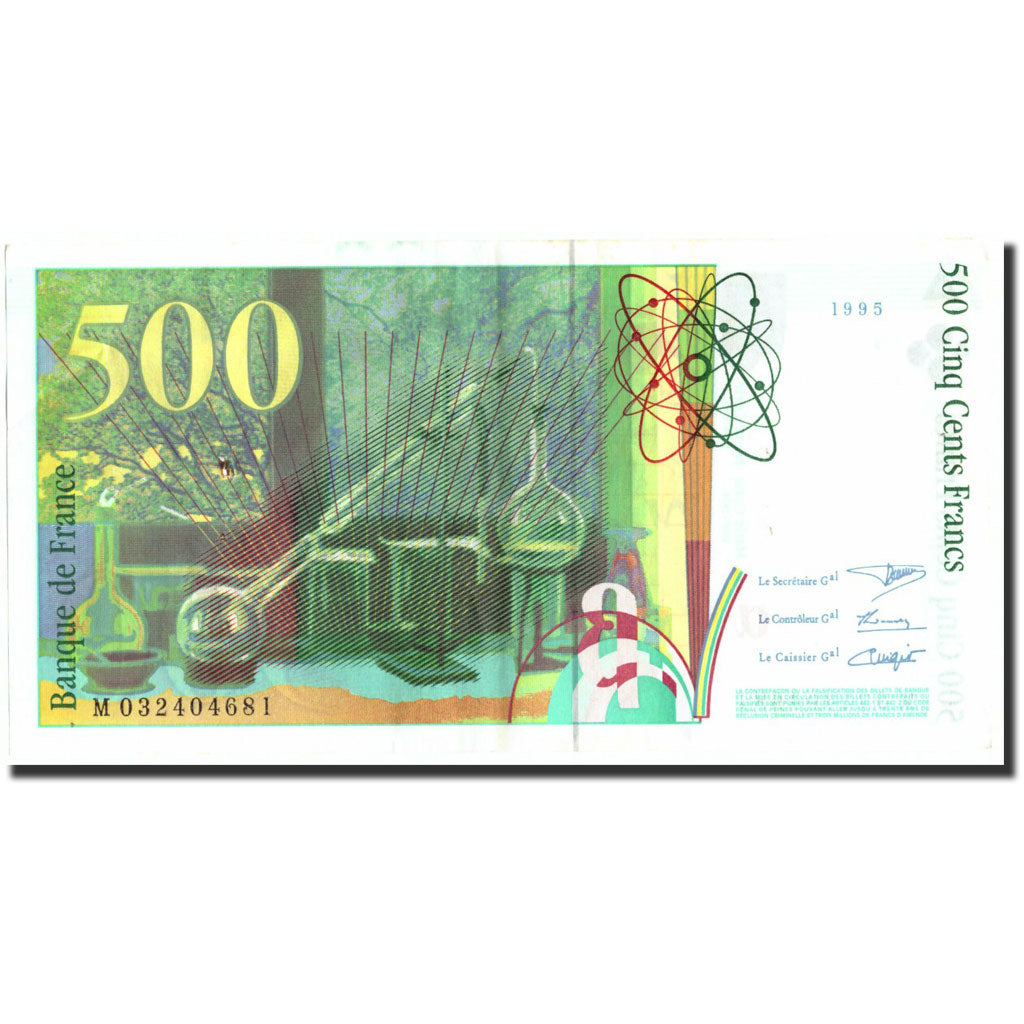 Frankreich, 500 Francs, 500 F 1994-2000 ''Pierre et Marie Curie'', 1995