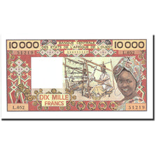 West African States, 10,000 Francs, Undated (1977-92), KM:109Ak, UNC(65-70)