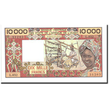 Banconote, Stati dell'Africa occidentale, 10,000 Francs, Undated (1977-92)