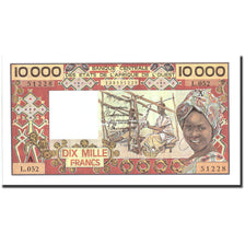 Banknote, West African States, 10,000 Francs, Undated (1977-92), Undated