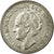 Moneda, Países Bajos, Wilhelmina I, 25 Cents, 1939, EBC+, Plata, KM:164