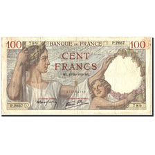 France, 100 Francs, 100 F 1939-1942 ''Sully'', 1939, KM:94, 1939-10-12
