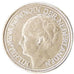 Coin, Netherlands, Wilhelmina I, 25 Cents, 1941, MS(60-62), Silver, KM:164