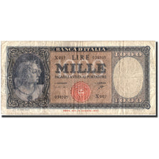 Italy, 1000 Lire, 1947, KM:88a, 1947-08-14, VF(20-25)