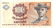 Denmark, 100 Kroner, 2007, 2007, KM:61g, EF(40-45)