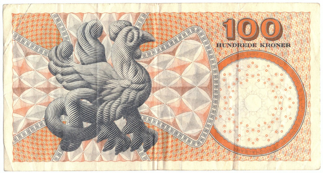 Denmark, 100 Kroner, 2002-2008, KM:61a, EF(40-45)
