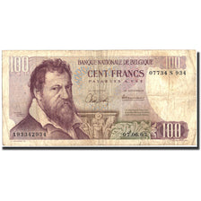Banknote, Belgium, 100 Francs, 1967, 1967-06-07, KM:134b, VF(20-25)