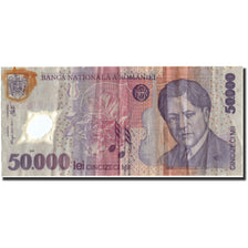 Banknote, Romania, 50,000 Lei, 2001, 2001, KM:113a, VG(8-10)