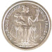 FRENCH OCEANIA, 50 Centimes, 1949, KM #E7, MS(65-70), Copper-Nickel, Lecompte...