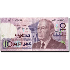 Banknote, Morocco, 10 Dirhams, 1987, 1987, KM:63a, AU(50-53)