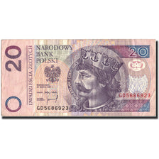 Poland, 20 Zlotych, 1994, 1994-03-25, KM:174a, AU(50-53)