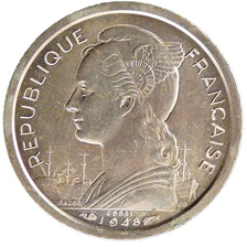 Réunion, Franc, 1948, FDC, Rame-nichel, Lecompte:52