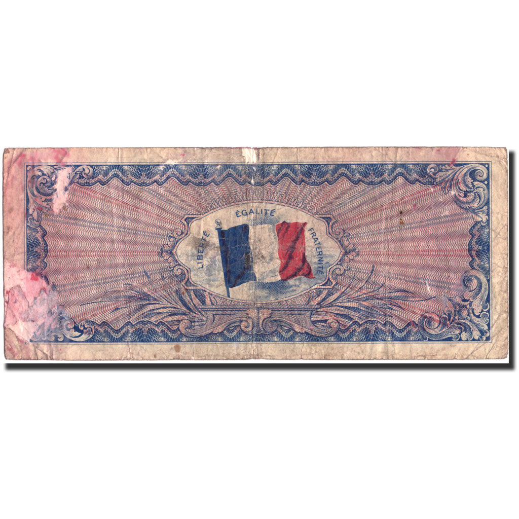 Francia, 50 Francs, 1944 Flag/France, 1944, KM:117a, 1944, B, Fayette:VF19.2