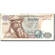 Belgium, 1000 Francs, 1973, KM:136b, 1973-03-23, VF(20-25)