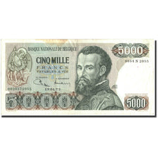 Banconote, Belgio, 5000 Francs, 1973, KM:137, 1973-01-19, MB