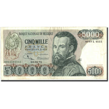 Banknote, Belgium, 5000 Francs, 1971, 1971-02-09, KM:137, EF(40-45)