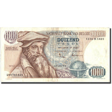 Banknote, Belgium, 1000 Francs, 1973, 1973-02-07, KM:136b, VF(30-35)