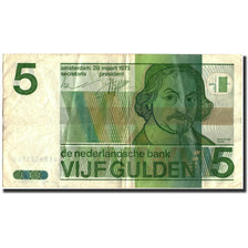 Netherlands, 5 Gulden, 1973, KM:95a, 1973-03-28, VF(30-35)