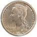 Saint Pierre et Miquelon, 1 Franc, 1948, MS(65-70), Bronze-Nickel, Lecompte #2,.