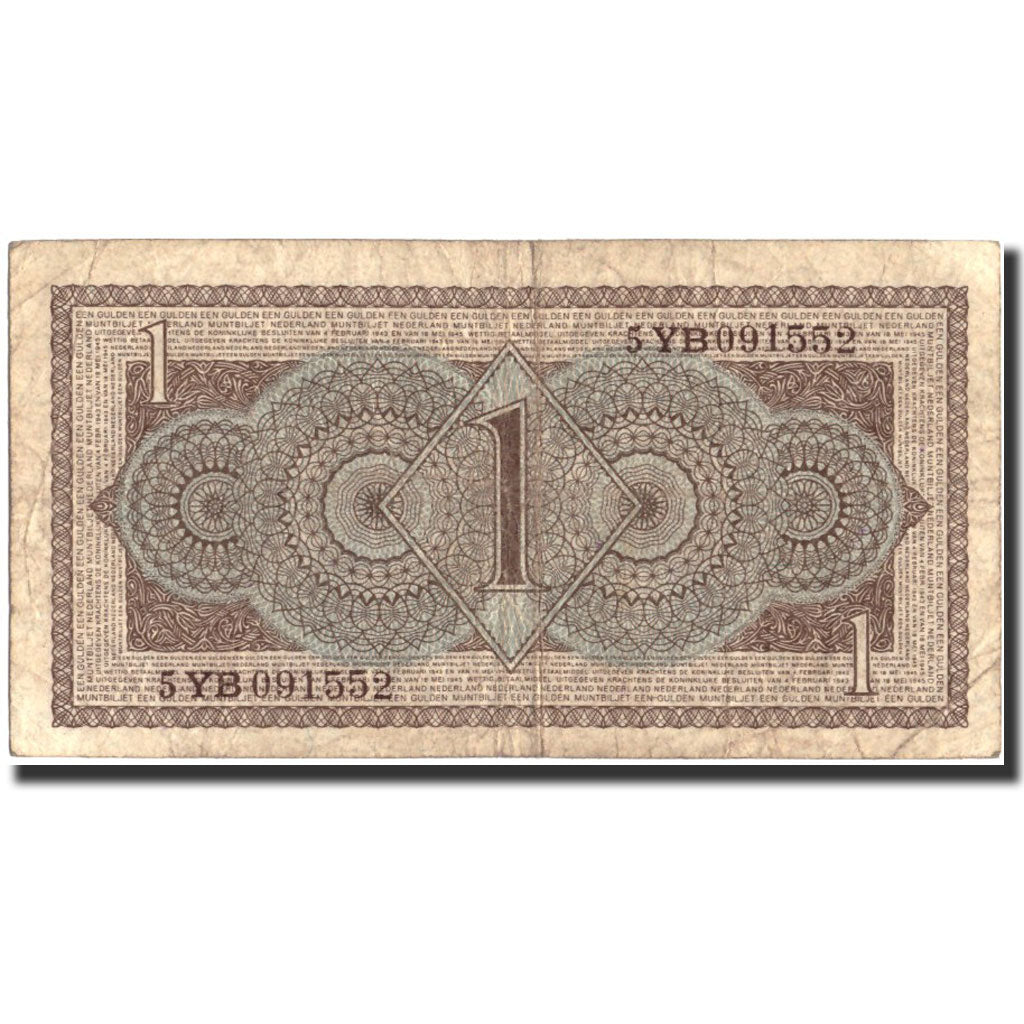Banknote, Netherlands, 1 Gulden, 1949, 1949-08-08, KM:72, VF(30-35)