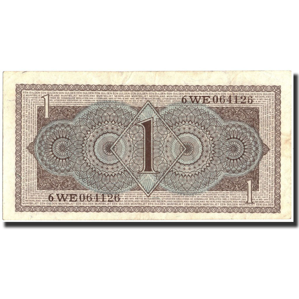 Banknote, Netherlands, 1 Gulden, 1949, 1949-08-08, KM:72, EF(40-45)