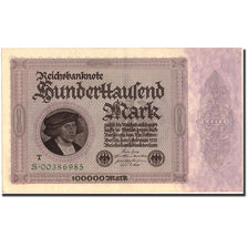 Banknote, Germany, 100,000 Mark, 1923, 1923-02-01, KM:83b, AU(55-58)