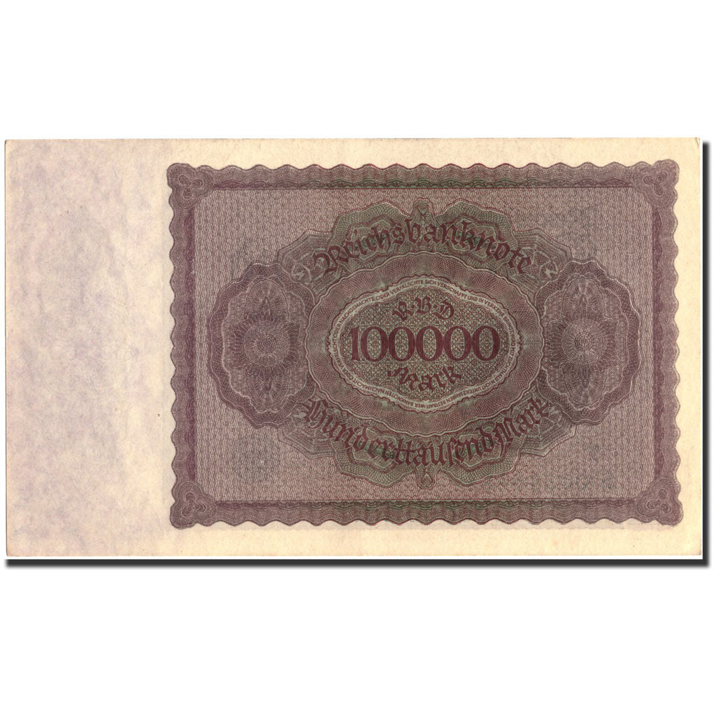 Banknote, Germany, 100,000 Mark, 1923, 1923-02-01, KM:83b, AU(55-58)