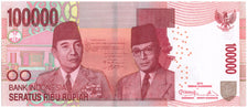 Banknote, Indonesia, 100,000 Rupiah, 2013, 2013, KM:153a, UNC(65-70)