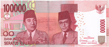 Banknote, Indonesia, 100,000 Rupiah, 2013, 2013, KM:153a, UNC(64)