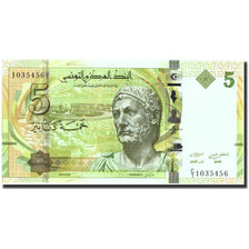 Banknote, Tunisia, 5 Dinars, 2013, 2013-03-20, KM:95, UNC(64)