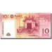 Banknote, Macau, 10 Patacas, 2013, 2013-01-01, KM:108, UNC(65-70)