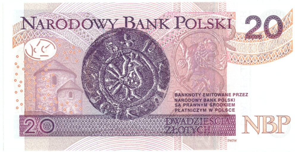 Banknote, Poland, 20 Zlotych, 2012, 2012-01-05, KM:184, UNC(63)
