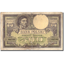 Banknote, Poland, 500 Zlotych, 1919, 1919-02-28, KM:58, VG(8-10)