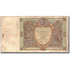 Billet, Pologne, 50 Zlotych, 1929, 1929-09-01, KM:71, B