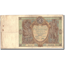 Banknote, Poland, 50 Zlotych, 1929, 1929-09-01, KM:71, VG(8-10)