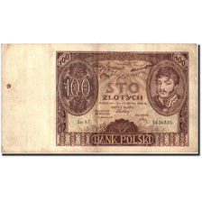 Banconote, Polonia, 100 Zlotych, 1932, KM:74a, 1932-06-02, MB