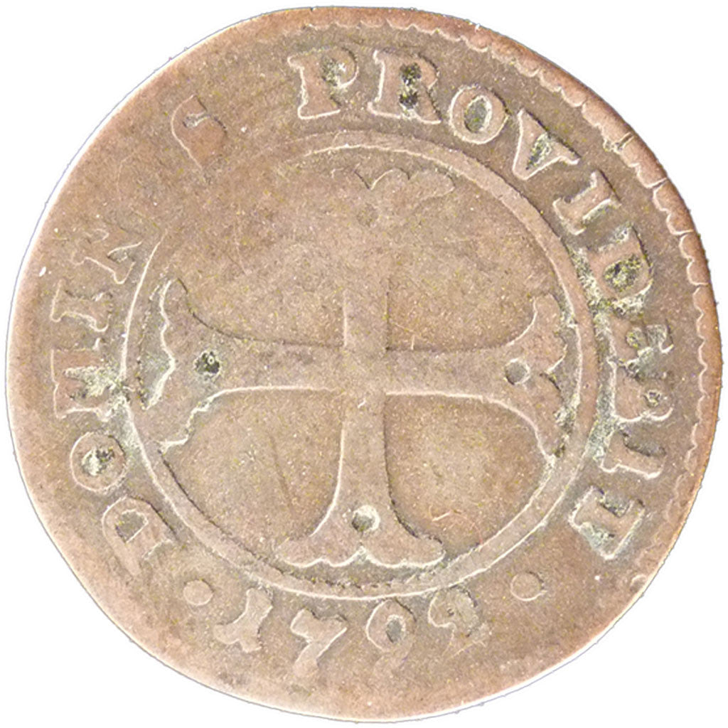 SWISS CANTONS, Kreuzer, 1792, KM #115, VF(20-25), Billon, 0.90