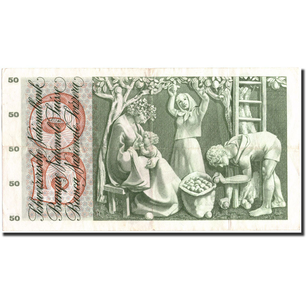 Banknote, Switzerland, 50 Franken, 1973, 1973-03-07, KM:48m, EF(40-45)