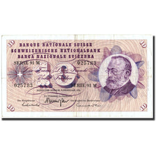 Billet, Suisse, 10 Franken, 1974, 1974-02-07, KM:45t, TTB