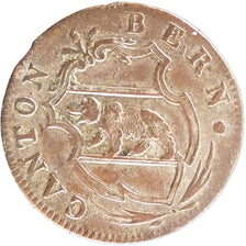 SWISS CANTONS, 2-1/2 Rappen, 1811, KM #173, AU(55-58), Billon, 1.00