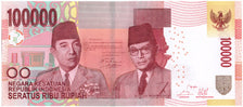 Banknote, Indonesia, 100,000 Rupiah, 2014, 2014, KM:153a, UNC(65-70)