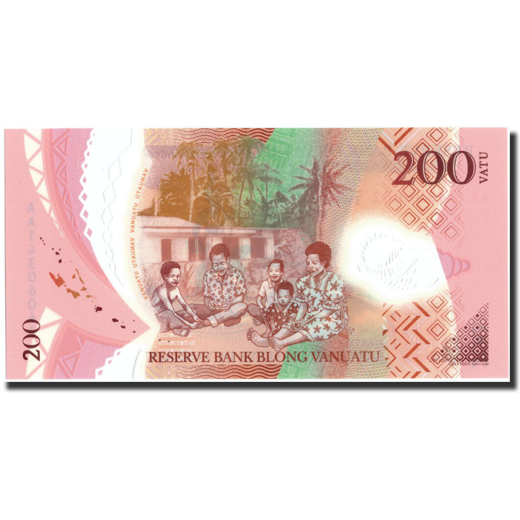 Banknote, Vanuatu, 200 Vatu, 2014, 2014, KM:12, UNC(65-70)