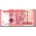 Banknot, Tanzania, 10,000 Shilingi, 2010, Undated (2010), KM:44, UNC(65-70)
