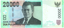Banknote, Indonesia, 20,000 Rupiah, 2014, 2014, KM:151b, UNC(65-70)