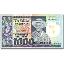 Banknote, Madagascar, 1000 Francs = 200 Ariary, Undated, Undated, KM:65a