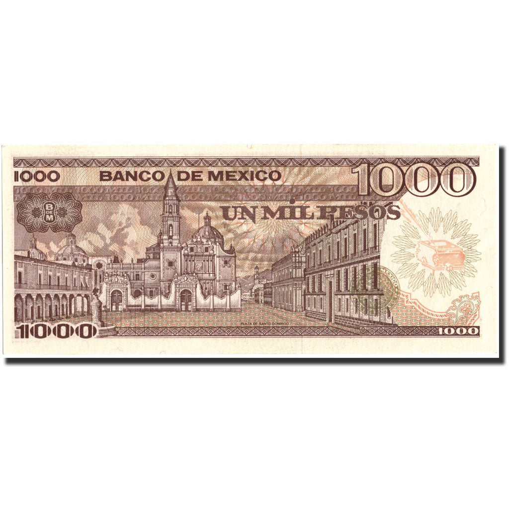 Banknote, Mexico, 1000 Pesos, 1985, 1985-07-19, KM:85, UNC(65-70)