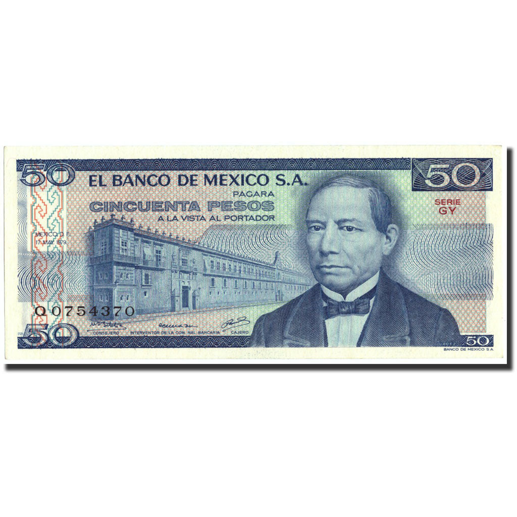 Geldschein, Mexiko, 50 Pesos, 1978, 1978-07-05, KM:67a, UNZ-