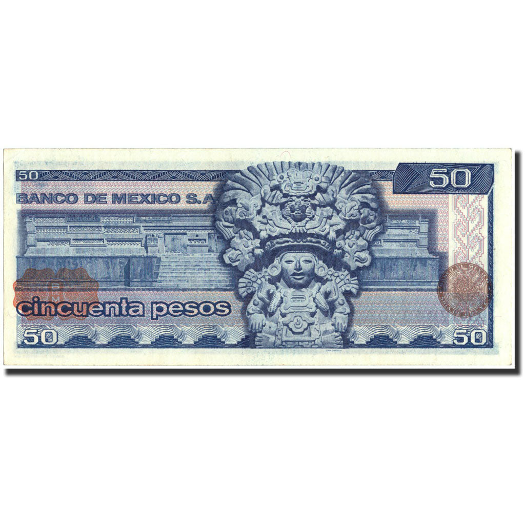 Geldschein, Mexiko, 50 Pesos, 1978, 1978-07-05, KM:67a, UNZ-