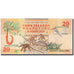 Isole Cook, 20 Dollars, Undated (1992), KM:9a, FDS