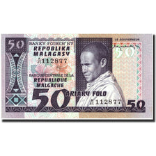 Banknote, Madagascar, 50 Francs = 10 Ariary, Undated (1974-75), Undated, KM:62a